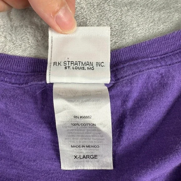 Harley Davidson T-Shirt Women XL Purple Biker Graphic Americana - Picture 5 of 8